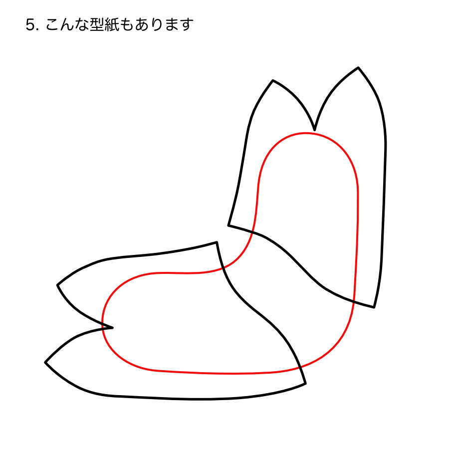 それぞれの長さや角度 3