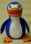 フェルトのペンギン