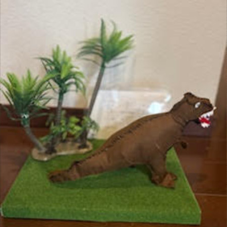 みなさんが作ったぬいぐるみ　クワガタのポーチ