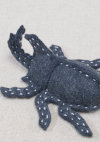 フェルトのカブトムシ８