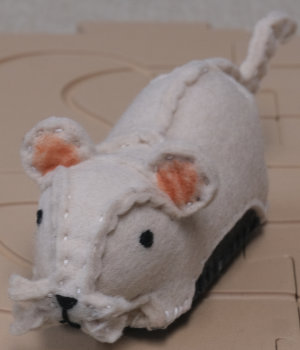 フェルトのネズミ６