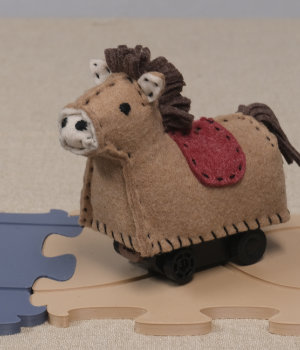 フェルトのウマ６