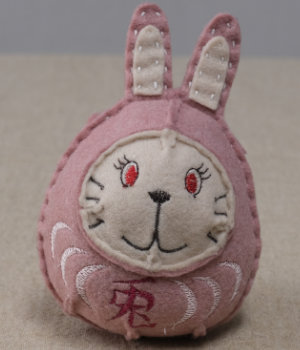うさぎダルマ