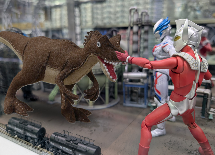 フェルトの恐竜アロサウルスSD