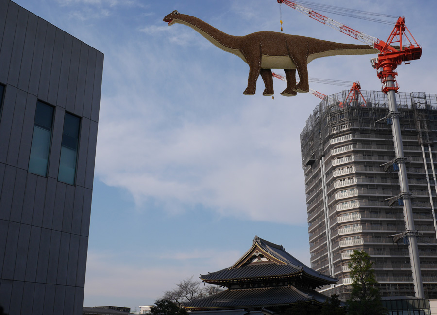フェルトの恐竜アルゼンチノサウルスSD