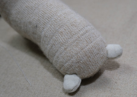 【靴下のアルパカぬいぐるみ】の作り方　19