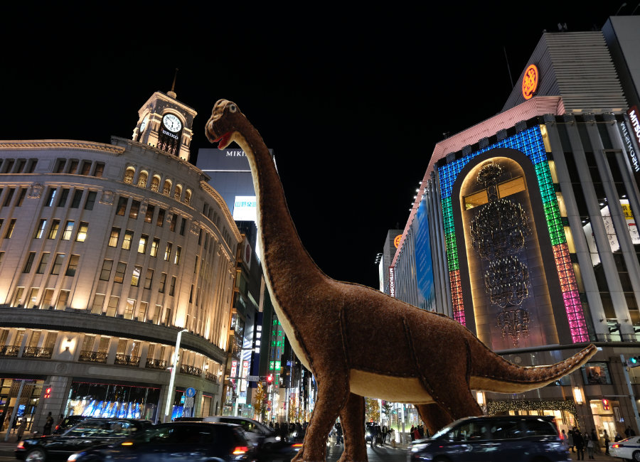 フェルトの恐竜ブラキオサウルスSD