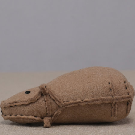 ぬいぐるみ 作り方 【フェルトのカピバラ】03