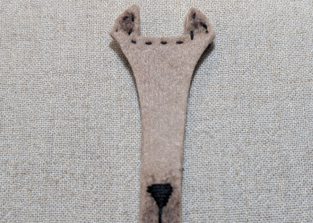 フェルトのカピバラの作り方07