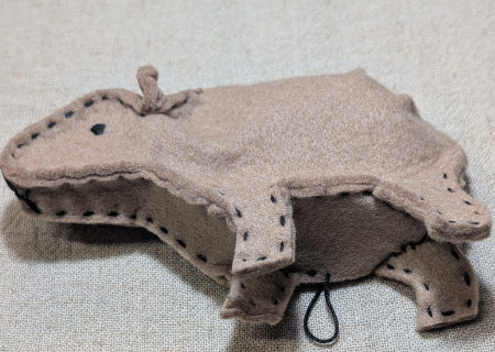 フェルトのカピバラの作り方09
