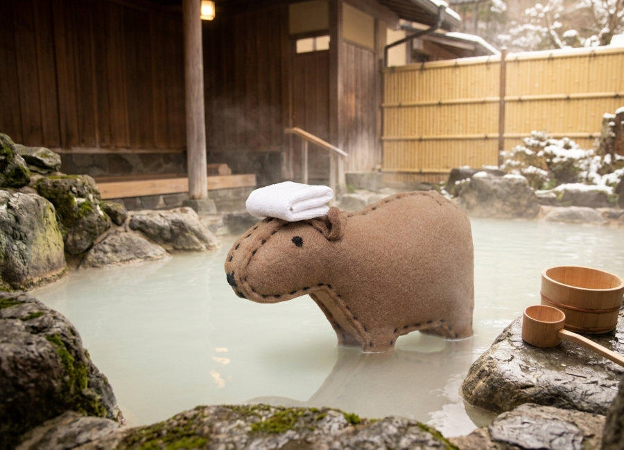 フェルトのカピバラ