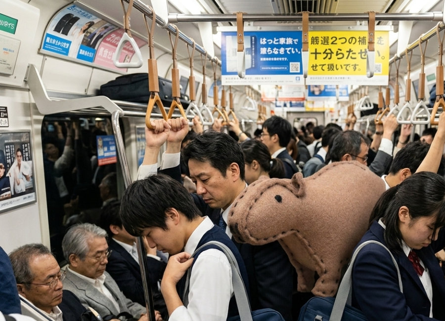 フェルトのカピバラ