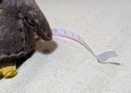 フェルトのフクロウ２の作り方15