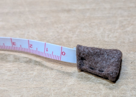 フェルトのフクロウ２の作り方17