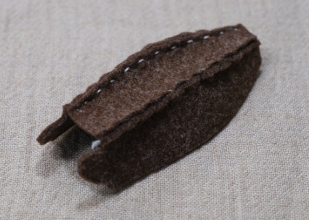 フェルトのはりやまハリネズミの作り方04