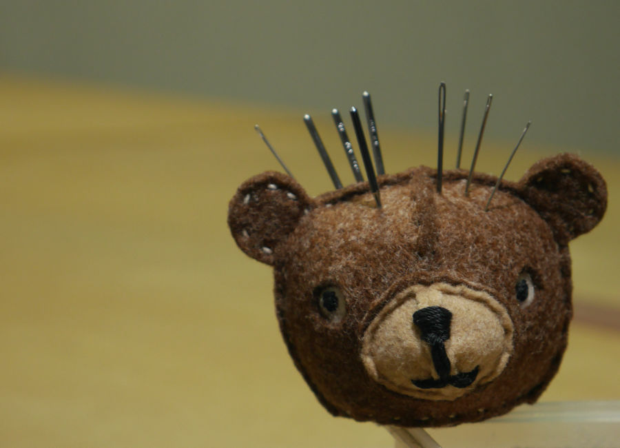 フェルトのハリヤマクマＡ