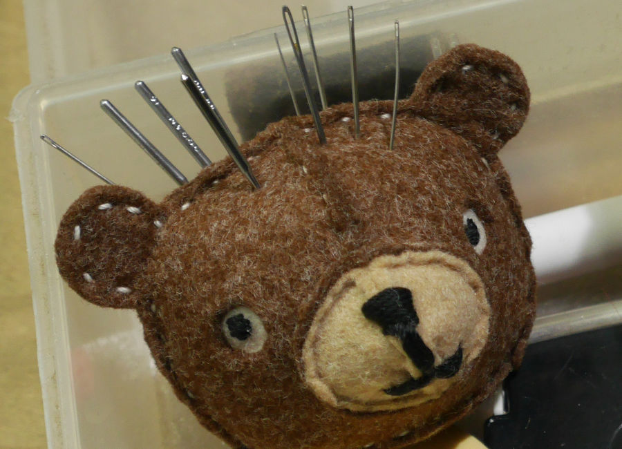 フェルトのハリヤマクマＢ
