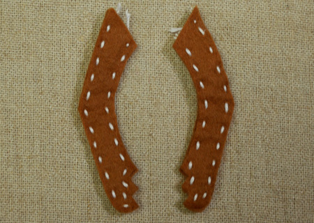 フェルトのカブトムシ３の作り方14