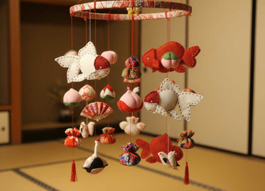 フェルトの金魚の作り方