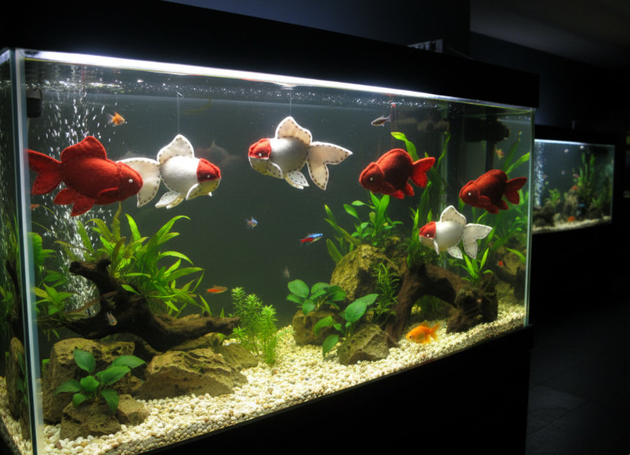 フェルトの金魚の作り方