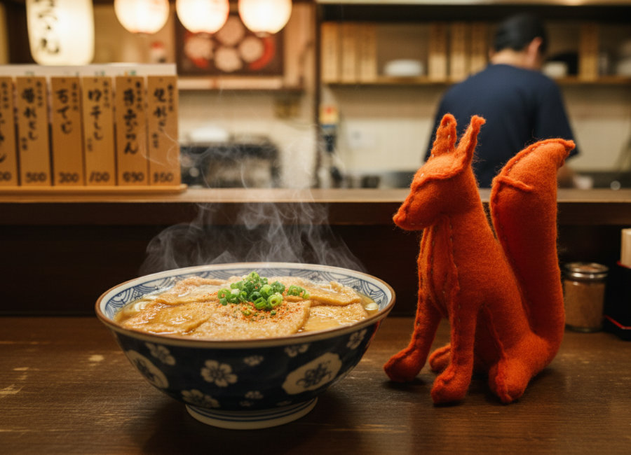フェルトのキツネ６