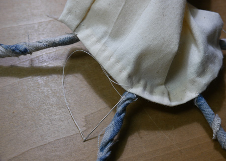 ぬいぐるみランプシェードの作り方15