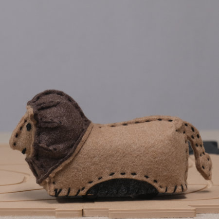 ぬいぐるみ 作り方 【フェルトのライオン４】02