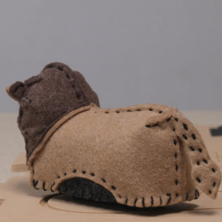 ぬいぐるみ 作り方 【フェルトのライオン４】03