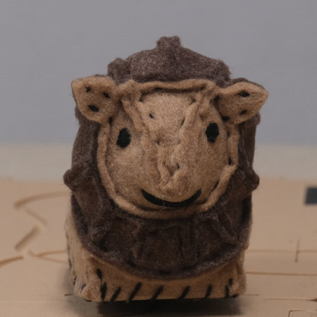 ぬいぐるみ 作り方 【フェルトのライオン４】04