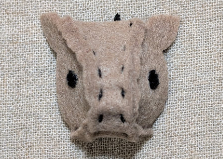 フェルトのライオン４の作り方03