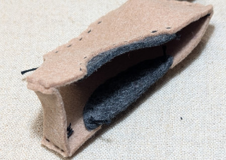 フェルトのライオン４の作り方10