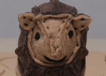 フェルトのライオン４の作り方13