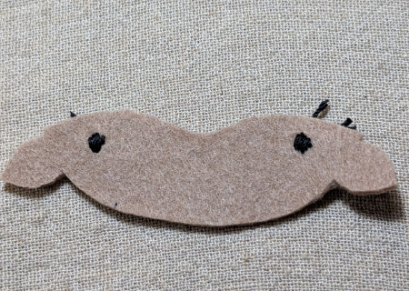 フェルトのライオン５の作り方02