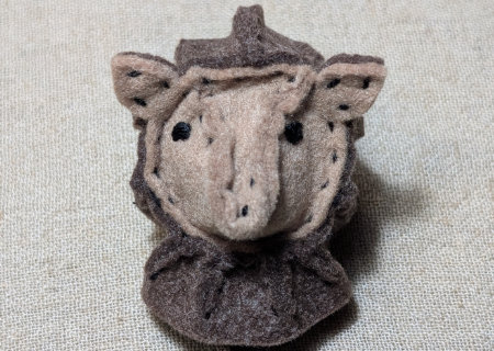 フェルトのライオン５の作り方05