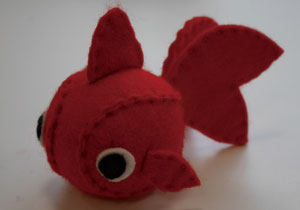 ぬいぐるみ 作り方 【まるい金魚のぬいぐるみ】01