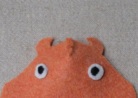 フェルトのメンダコの作り方04