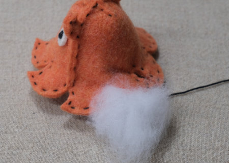 フェルトのメンダコの作り方08