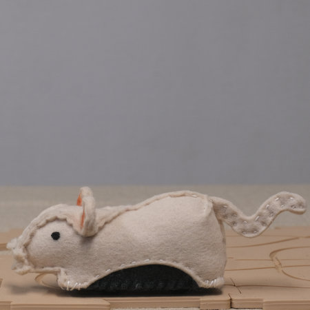 ぬいぐるみ 作り方 【フェルトのネズミ６】02