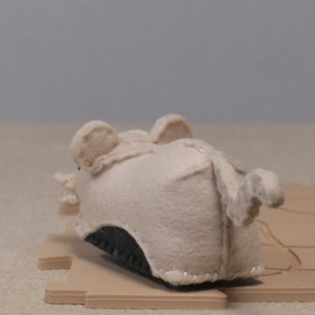 ぬいぐるみ 作り方 【フェルトのライオン４】03