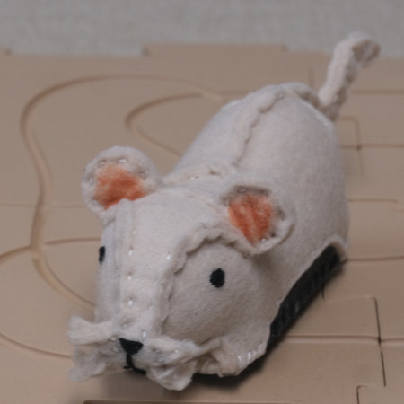 ぬいぐるみ 作り方 【フェルトのネズミ６】04