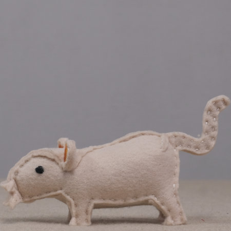 ぬいぐるみ 作り方 【フェルトのネズミ７】02