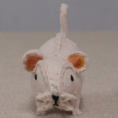 ぬいぐるみ 作り方 【フェルトのネズミ７】03