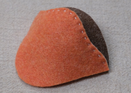 フェルトのオウムガイの作り方08