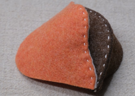 フェルトのオウムガイの作り方09