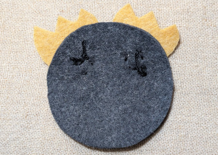 フェルトのペンギン３の作り方10