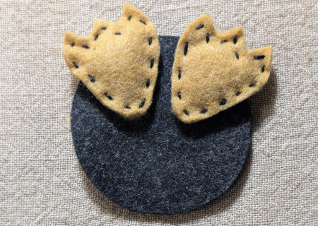 フェルトのペンギン３の作り方11