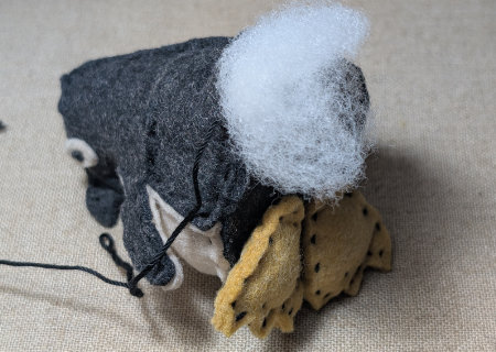 フェルトのペンギン３の作り方13
