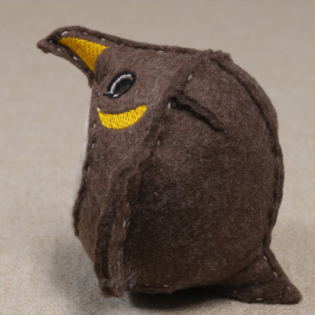 ぬいぐるみ 作り方 【フェルトのペンギンダルマ】04