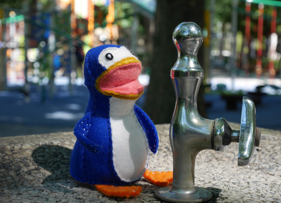 フェルトのペンギンの作り方