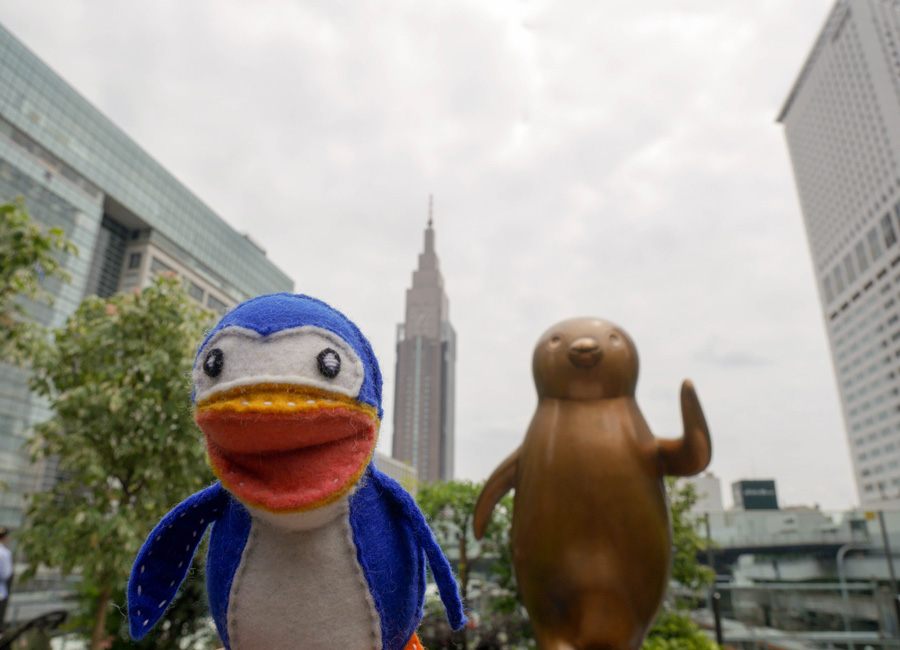 フェルトのペンギンの作り方
